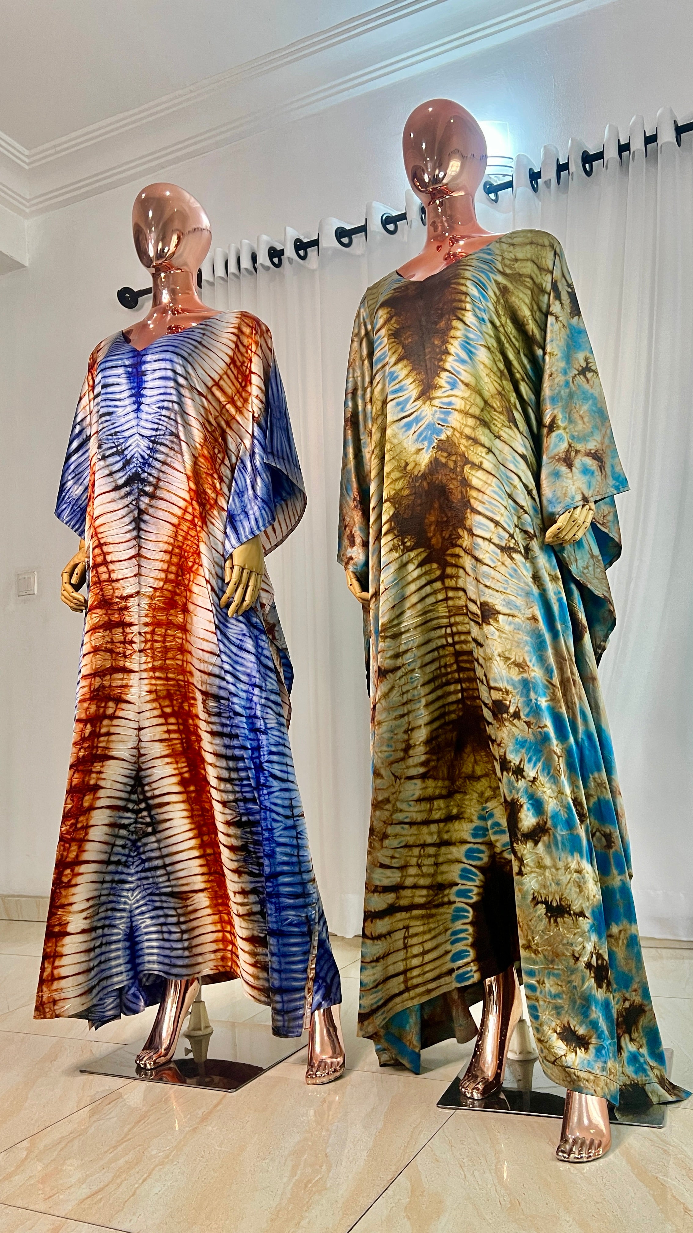 The Hadiza Kaftan- African print in 2024 silk