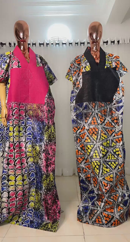 Eezzy Kampala Kaftan Maxi Dress - 044