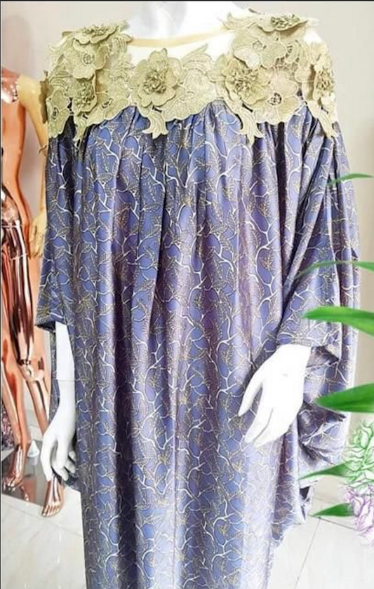 Eezzy Silk Kaftan Maxi Dress - Custom Order01